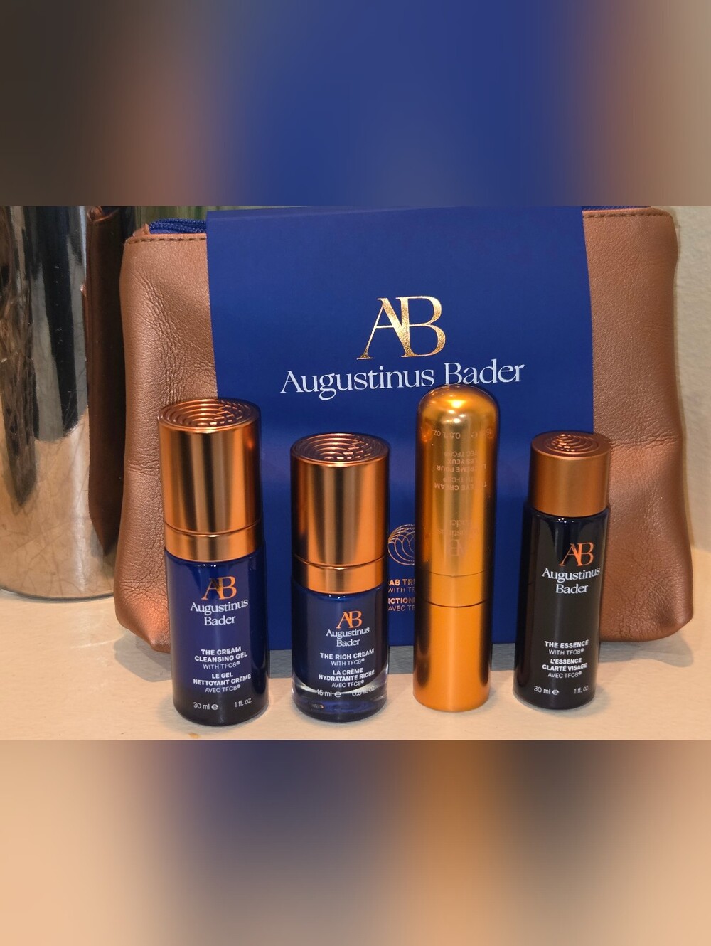 Augustinus Bader The Cream Cleansing Gel, Rich Cream, Essence Set
